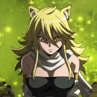 😠 emoji akame ga kill Telegram sticker 24 of 79