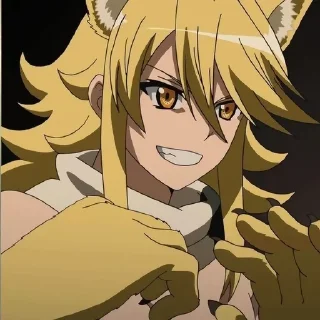 😁 emoji akame ga kill Telegram sticker 21 of 79