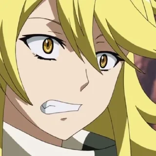 😬 emoji akame ga kill Telegram sticker 23 of 79