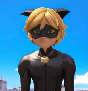 Sticker from Cat Noir