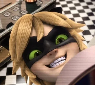 Sticker from Cat Noir