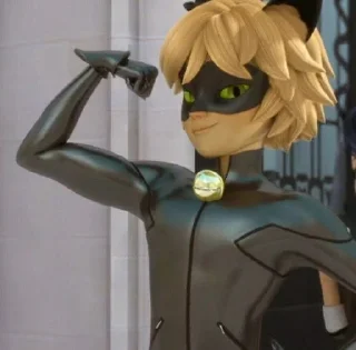 Sticker from Cat Noir