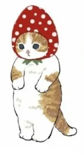 🍄 emoji ну и конечно котики 🐱 Telegram sticker 6 of 12