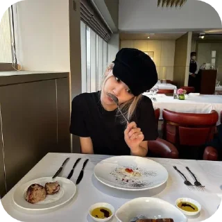 🍽 emoji BLACKPINK Telegram sticker 24 of 31
