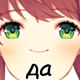 Sticker from Doki Doki memesEvika