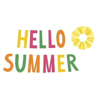 Sticker from Hello Summer • @StickEmojiBook