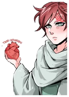 Sticker from Gaara @denyov