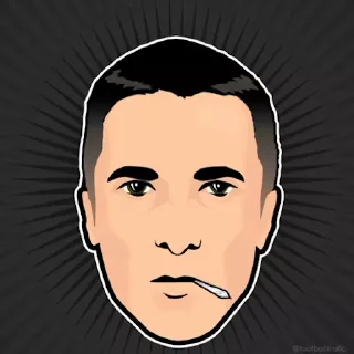 Sticker from Christian Bale  @SchizoChupapi