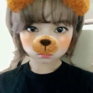 Sticker from bear twice