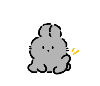 ✉️ emoji baby rabbits | @softsticks Telegram sticker 20 of 24