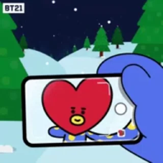 Sticker from BT21