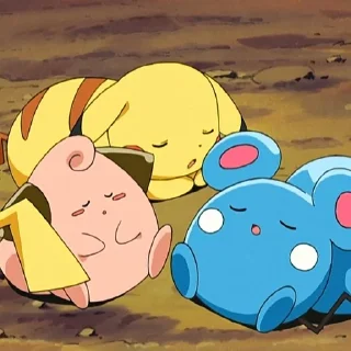 😴 emoji Pokemon love Telegram sticker 14 of 82
