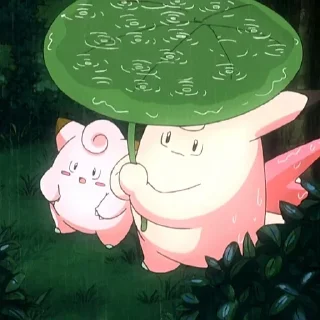 ☔ emoji Pokemon love Telegram sticker 15 of 82