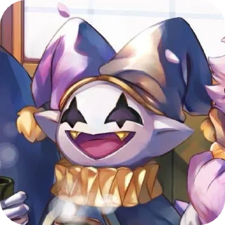 Sticker from 🤡Jevil🤡 @UndertaleDeltaruneStickersArts