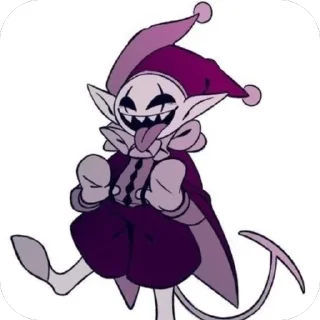 Sticker from 🤡Jevil🤡 @UndertaleDeltaruneStickersArts