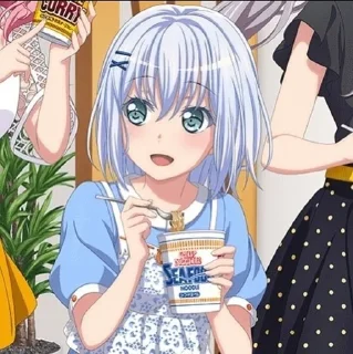 🦋 emoji Mashiro Kurata!| @coffeeshoppareo Telegram sticker 24 of 75