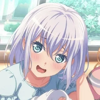 🦋 emoji Mashiro Kurata!| @coffeeshoppareo Telegram sticker 20 of 75