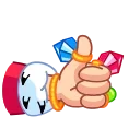 Sticker from King