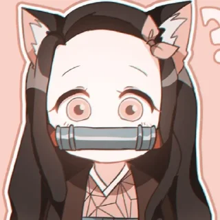Sticker from Nezuko Chan