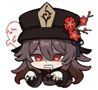 Sticker from HuTao