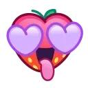 😍 emoji Strawberry Emoji @xkysluv Telegram sticker 8 of 56