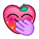 🤭 emoji Strawberry Emoji @xkysluv Telegram sticker 21 of 56