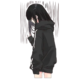 😨 emoji Юродура-чан 6 @nyasticks Telegram sticker 14 of 26