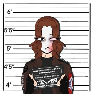 😓 emoji Akira's wife (Nadya) няманяма  хапахапа Telegram sticker 17 of 33