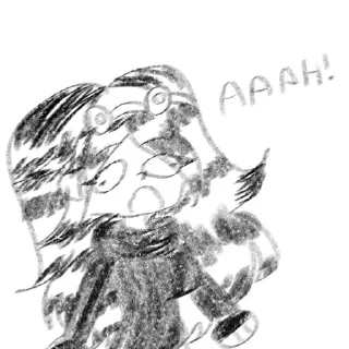 😧 emoji Akira's wife (Nadya) няманяма  хапахапа Telegram sticker 10 of 33