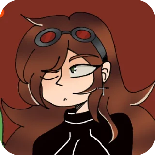 ❓ emoji Akira's wife (Nadya) няманяма  хапахапа Telegram sticker 9 of 33