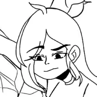 ❓ emoji Akira's wife (Nadya) няманяма  хапахапа Telegram sticker 15 of 33
