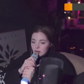 🎤 emoji даша каплан- мамочка🤍 Telegram sticker 20 of 50