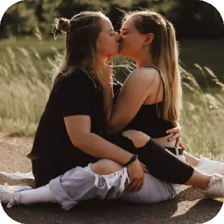 🤗 emoji Lesbianlife Telegram sticker 23 of 79
