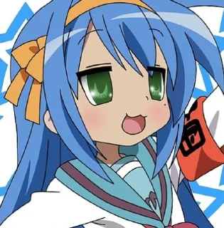💙 emoji 𝐊𝐨𝐧𝐚𝐭𝐚 𝐈𝐳𝐮𝐦𝐢!! ⇨ @Dyelyantstik Telegram sticker 9 of 54