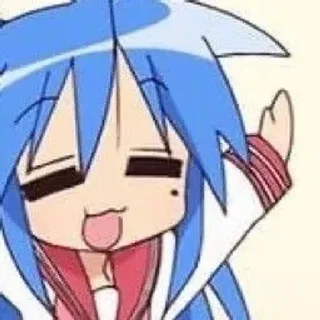 💙 emoji 𝐊𝐨𝐧𝐚𝐭𝐚 𝐈𝐳𝐮𝐦𝐢!! ⇨ @Dyelyantstik Telegram sticker 23 of 54