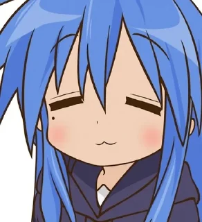 💙 emoji 𝐊𝐨𝐧𝐚𝐭𝐚 𝐈𝐳𝐮𝐦𝐢!! ⇨ @Dyelyantstik Telegram sticker 11 of 54