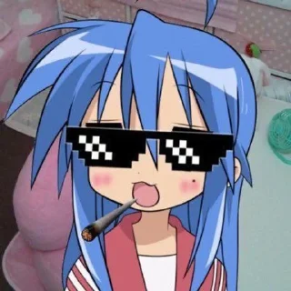 💙 emoji 𝐊𝐨𝐧𝐚𝐭𝐚 𝐈𝐳𝐮𝐦𝐢!! ⇨ @Dyelyantstik Telegram sticker 19 of 54