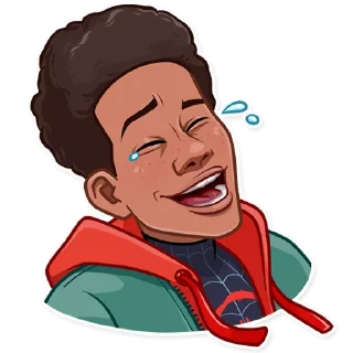 Sticker from Into the Spider-Verse