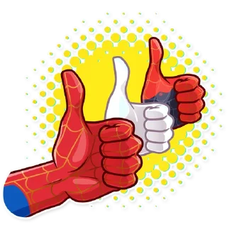 Sticker from Into the Spider-Verse