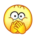 🫢 emoji Ninny Emoji @xkysluv Telegram sticker 16 of 45
