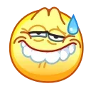 😅 emoji Ninny Emoji @xkysluv Telegram sticker 15 of 45