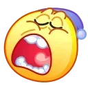 😴 emoji Ninny Emoji @xkysluv Telegram sticker 22 of 45