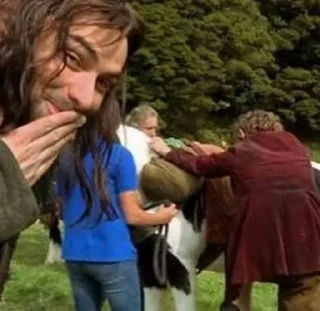 Sticker from -Lord of the rings-