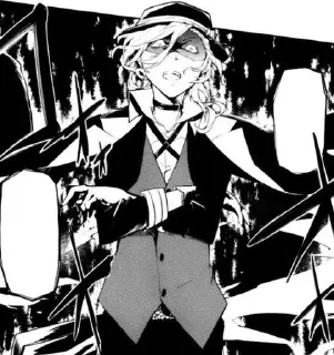 chuuya nakahara sticker 4