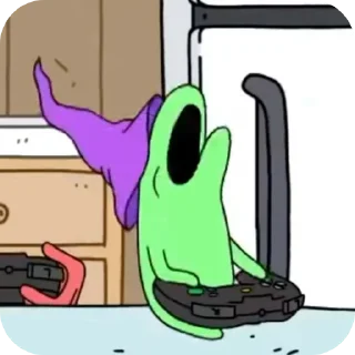 📖 emoji Smiling Friends | via @StickedApp_bot Telegram sticker 11 of 81