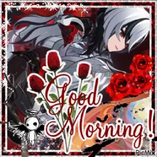 Sticker from good morning ☀️ genshin pack