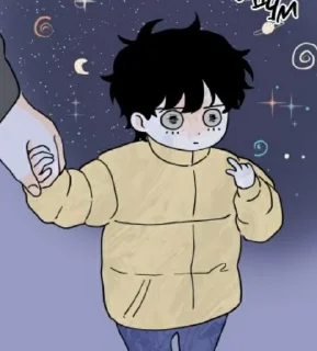 Sticker from Ночь у берега