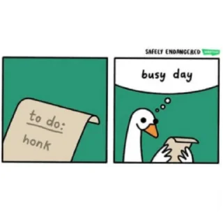 Sticker from Desktop goose