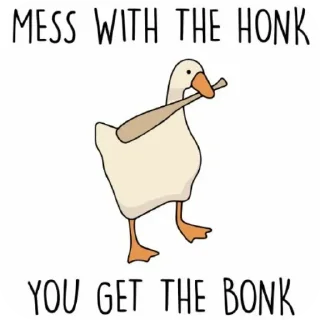 Sticker from Desktop goose