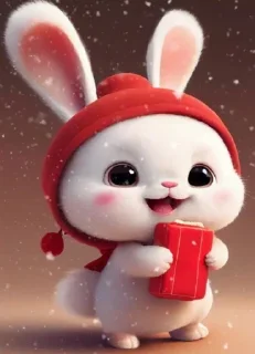 🐰 emoji Bunny Cute -> @TgSticker Telegram sticker 7 of 24